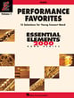 Essential Elements Performance Favorites, Book 1 Flute band method book cover